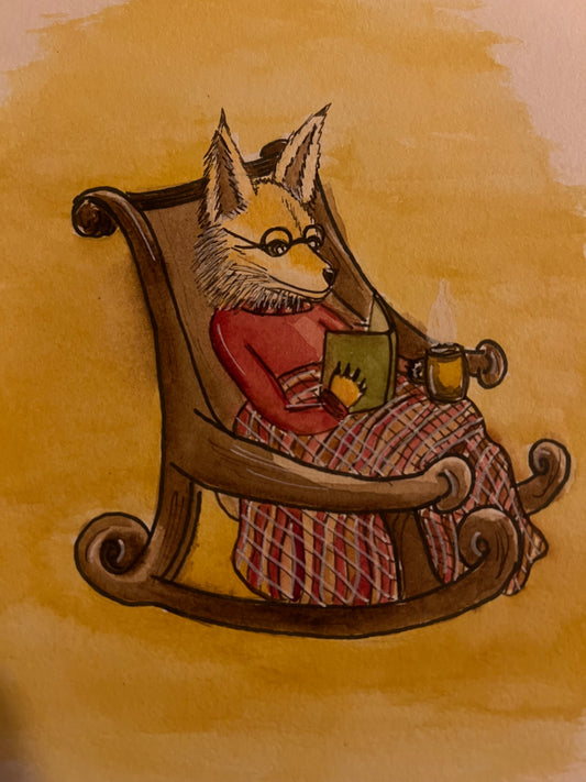 Cozy fox ☕️