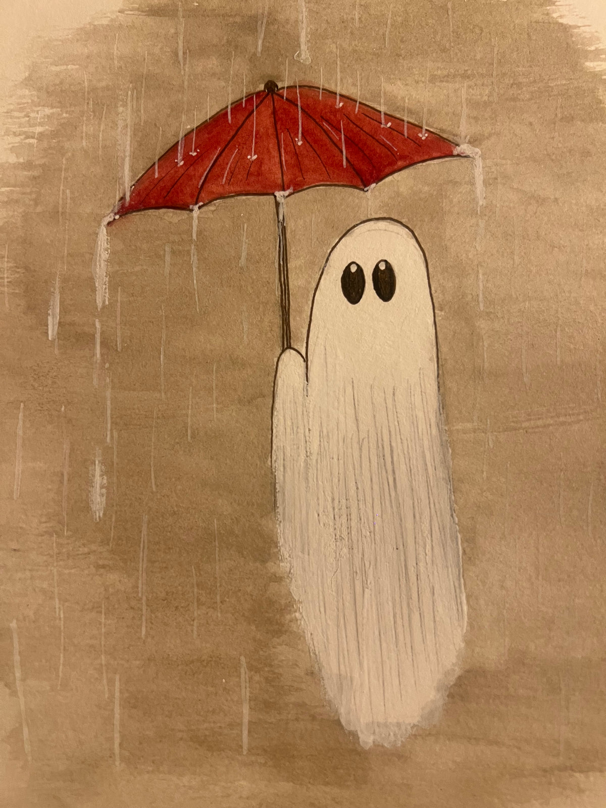 Boo in the rain ☔️